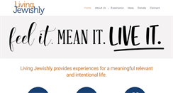 Desktop Screenshot of livingjewishly.org