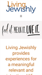 Mobile Screenshot of livingjewishly.org